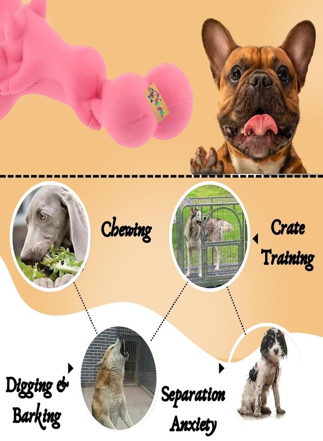 ويستيرن إرا لعبة خنزير على عظمة من العصر الغربي تصدر صوتاً عند الضغط عليها - لعبة قطيفة تفاعلية، أطلق العنان للمرح مع صديقك الأليف، رفيق مثالي للكلاب والقطط، مثالية لوقت اللعب والمضغ والتدليل، تدوم طويلاً لحيوانك الأليف المحبوب - Image 5